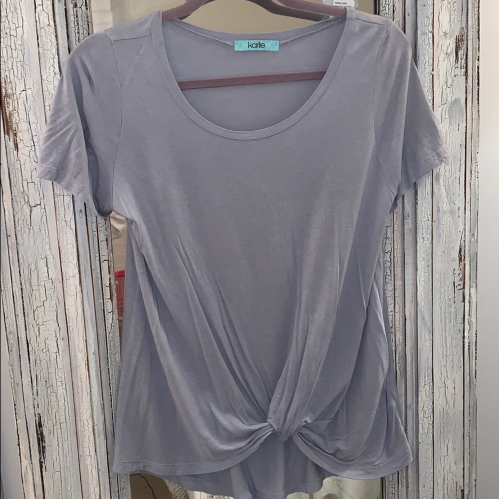 Gray Karlie Tee- Small